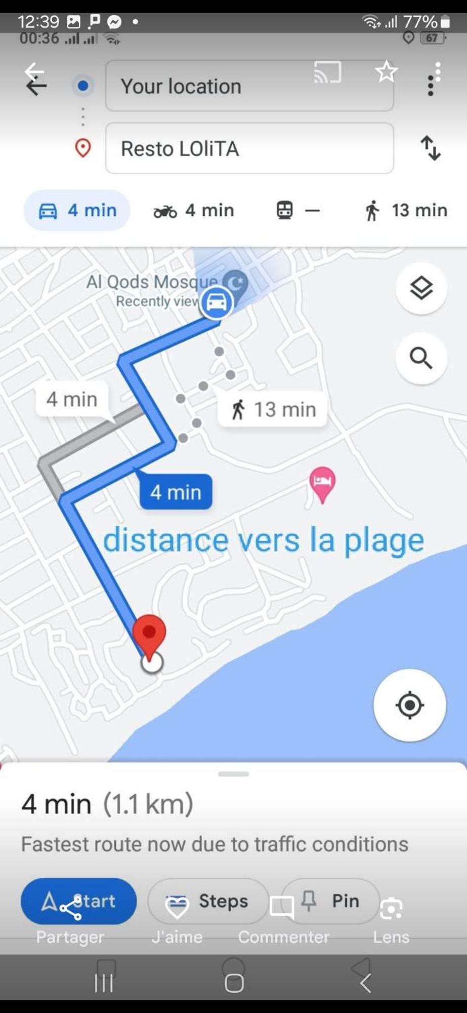 Appartements De Luxe Pres De La Mer Nabeul Exteriör bild